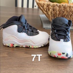 Jordan 10 retro white barley volt ember glow